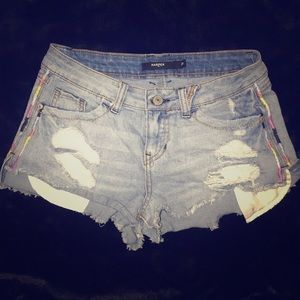 Harper blue jean shorts!